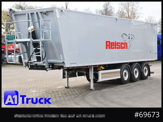 Полуприцеп-самосвал REISCH RHKS, Alu-Kippmulde 54m³, Kombitüren, Alufelgen, Liftachse,