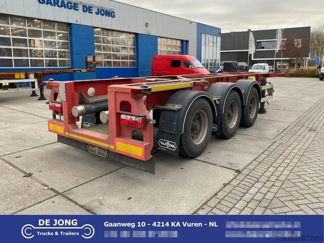 Trasporto di container Van Hool Tank chassis / ADR / BPW + DISC / 20-30 FT