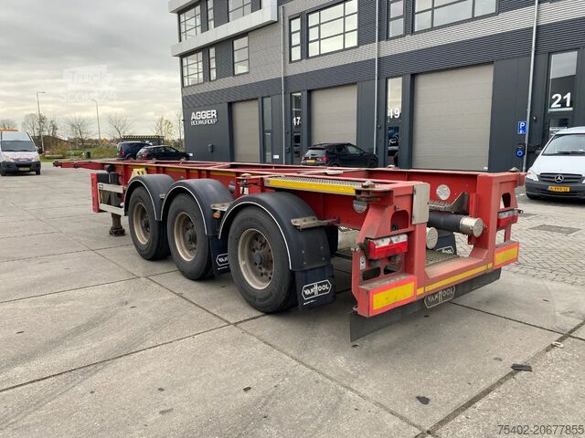 Trasporto di container Van Hool Tank chassis / ADR / BPW + DISC / 20-30 FT