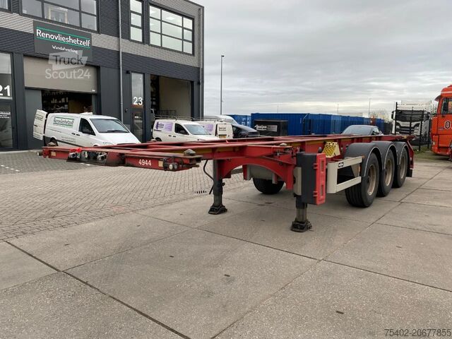 Trasporto di container Van Hool Tank chassis / ADR / BPW + DISC / 20-30 FT