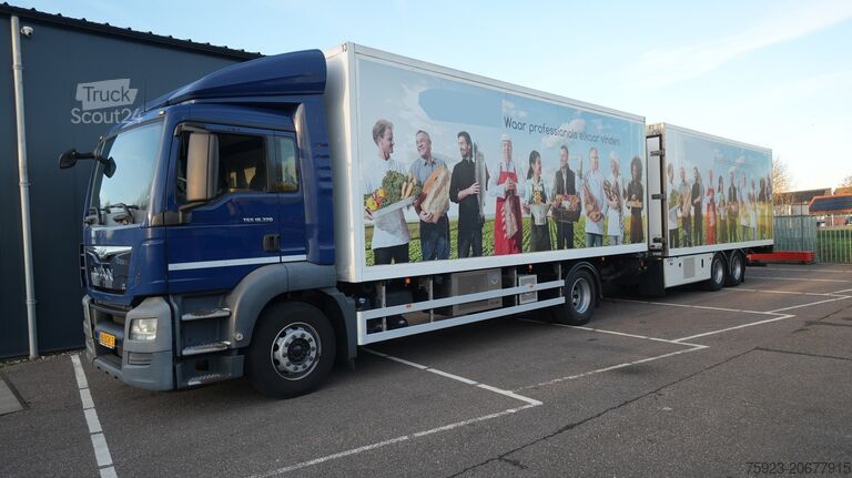 Kühl-/Tiefkühltransport MAN TGS 18.320 FRIGO COMBI WITH DRACO FRIGO TRAILER