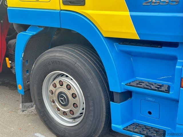 Standartinis vilkikas MERCEDES-BENZ Actros 2655 6x4 Kran Palfinger Epsilon 260Z