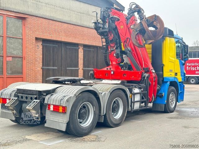 Standartinis vilkikas MERCEDES-BENZ Actros 2655 6x4 Kran Palfinger Epsilon 260Z