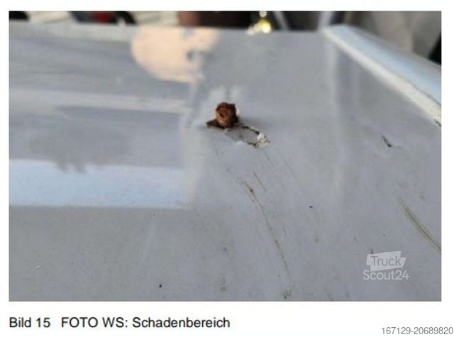 Alkoven Wohnmobil LMC Tourer A 690 Schaden am Alkoven