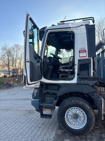 Three-sided tipper truck RENAULT C520 6x4*Bordmatik*Meiller*Blatt*Klima*TOP