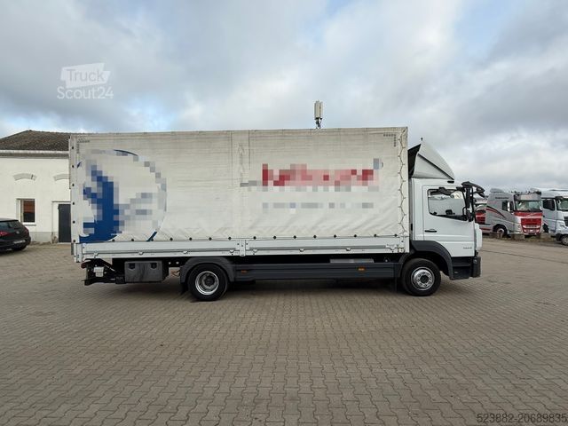 Camion plateau avec bâche MERCEDES-BENZ Atego 1224L 6-Zylinder*Bordwände*LBW*7,2m