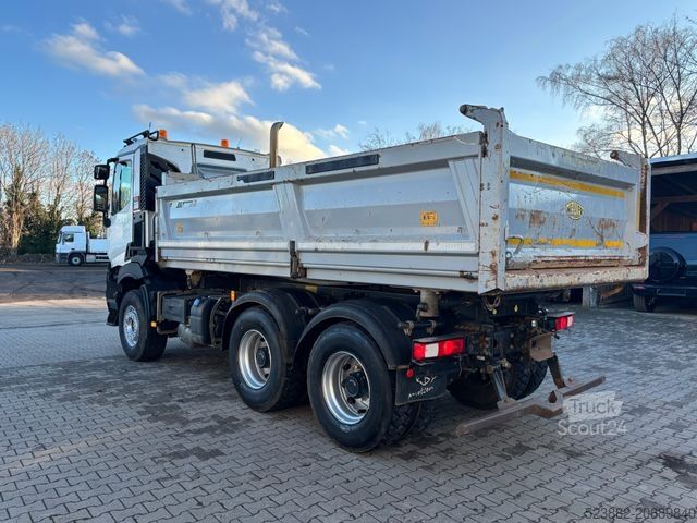 Tipper truck RENAULT C520 6x4*Bordmatik*Meiller*Blatt*Klima*TOP