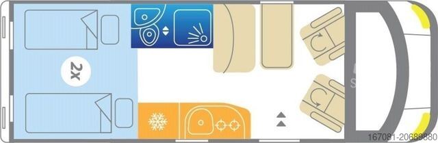 Kemperis MEGAMOBIL Mega Revolution 640 Opel 165 PS Top Winterfest