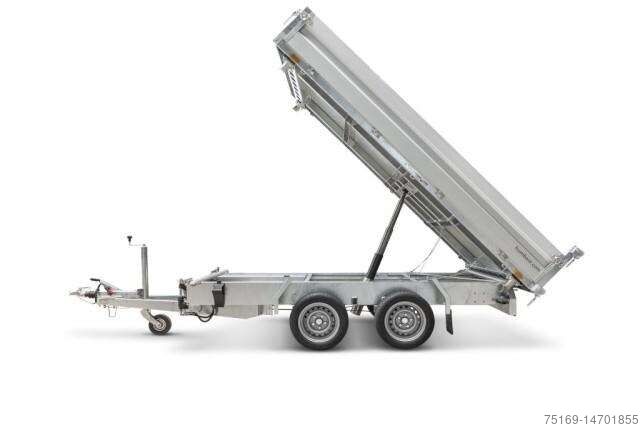 Τριπλής κατεύθυνσης ανατρεπόμενο ρυμουλκούμενο Humbaur 3-Seitenkipper HTK 3500.31 Alu, 3140 x 1750 x 350 mm, 3,5 to.