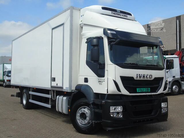 Hűtött/fagyasztott szállítás Iveco Stralis 360 + THERMO KING T600R + EURO 6 + 3T LIFT