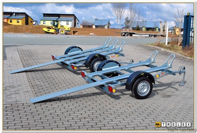 Motorcycle trailer NEPTUN PM2 GN064 Motorradanhänger 2er