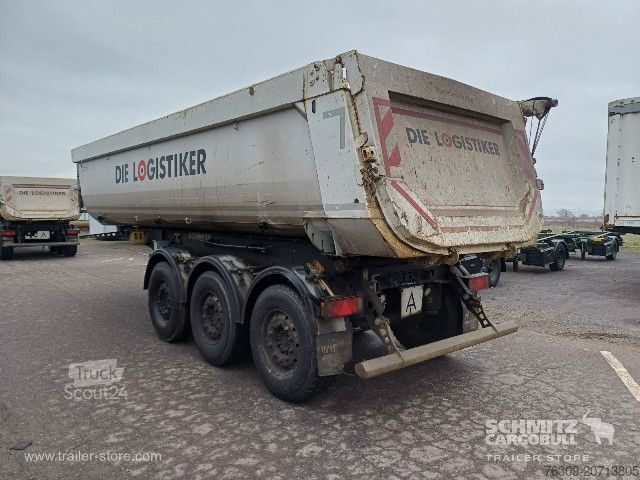 Billenős félpótkocsi Schmitz Cargobull Kipper Stahlrundmulde 24m³