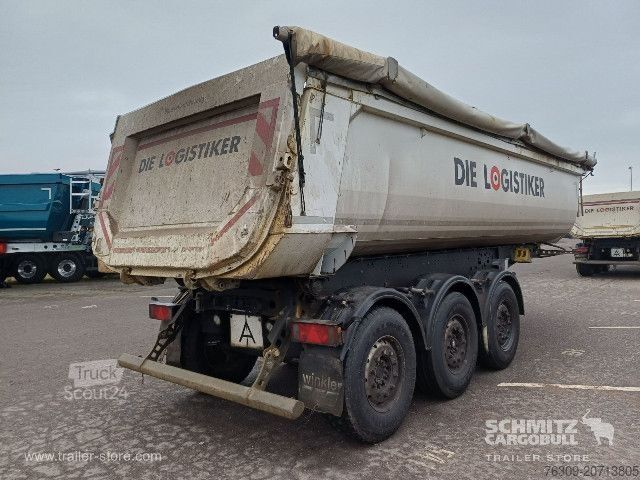 Billenős félpótkocsi Schmitz Cargobull Kipper Stahlrundmulde 24m³