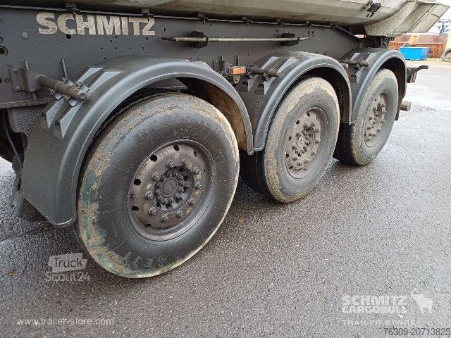 Billenős félpótkocsi Schmitz Cargobull Kipper Stahlrundmulde 24m³