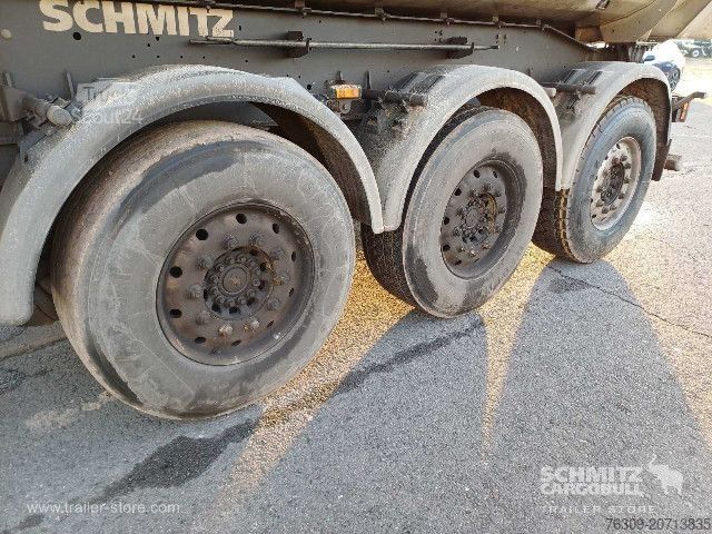 Billenős félpótkocsi Schmitz Cargobull Kipper Stahlrundmulde 24m³