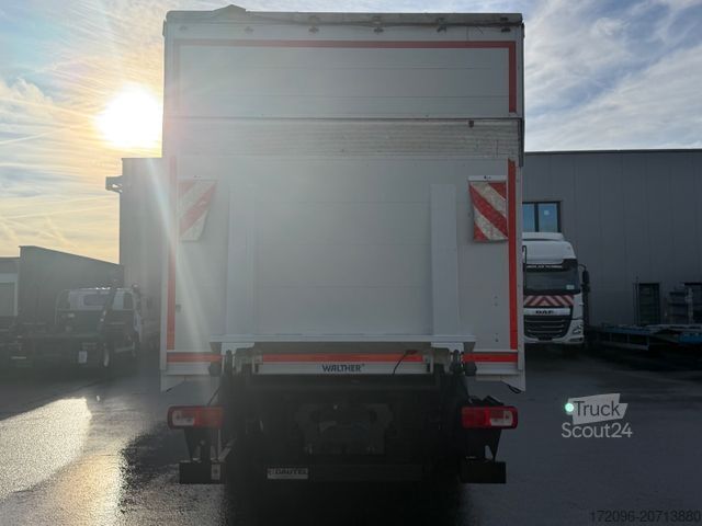 Flatbed truck with tarp DAF CF 400FA Pritsche/Plane, Edscha,Retarder, Lbw