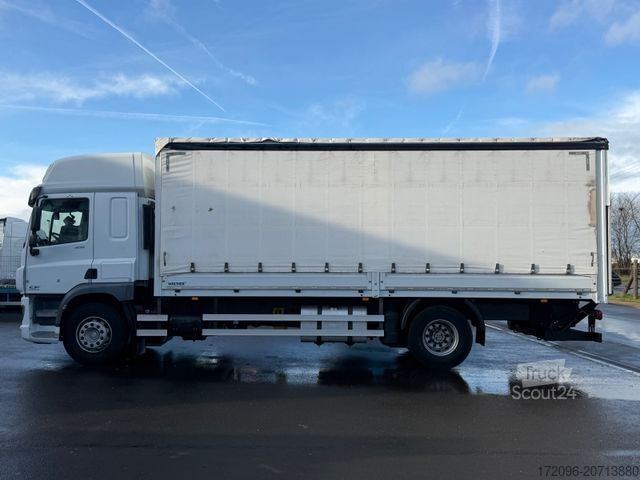 Plattewagen met zeil DAF CF 400FA Pritsche/Plane, Edscha,Retarder, Lbw