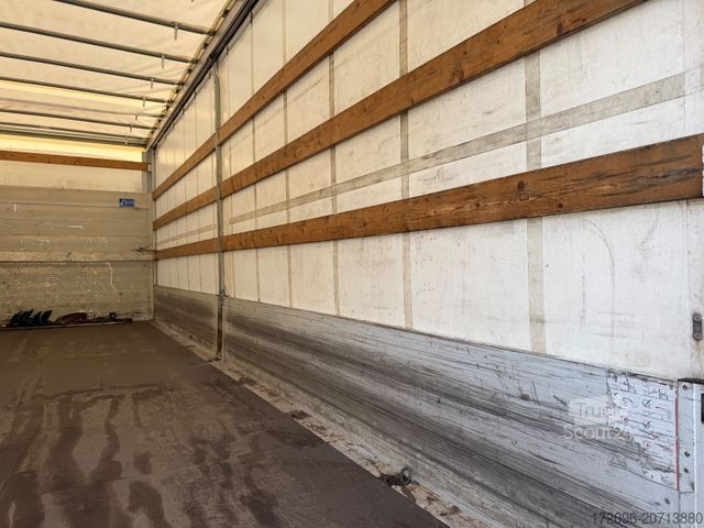 Flatbed truck with tarp DAF CF 400FA Pritsche/Plane, Edscha,Retarder, Lbw