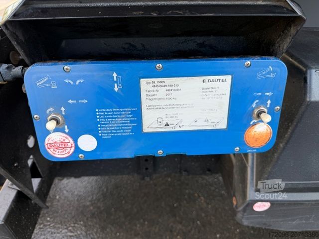 Plattewagen met zeil DAF CF 400FA Pritsche/Plane, Edscha,Retarder, Lbw