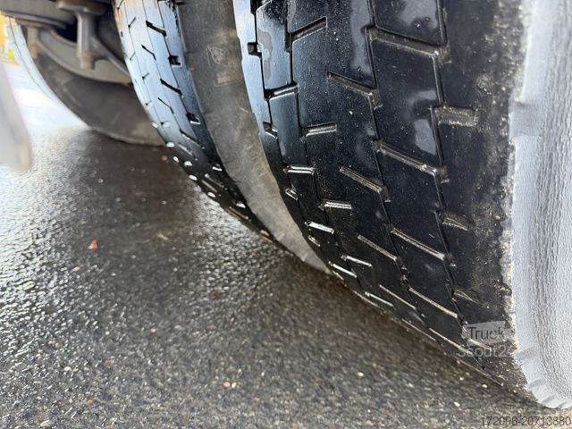 Flatbed truck with tarp DAF CF 400FA Pritsche/Plane, Edscha,Retarder, Lbw