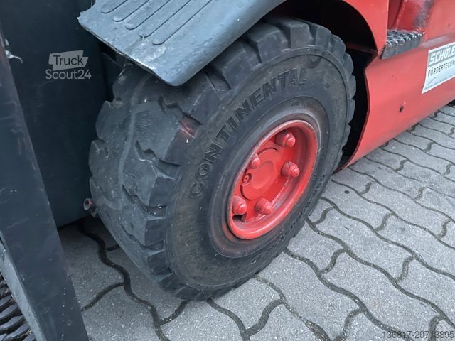 Voorlader vorkheftruck LINDE E30-02 Triplex Elektro Stapler 3.000kg Seitensch