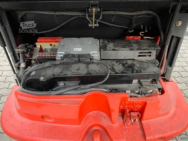 Voorlader vorkheftruck LINDE E30-02 Triplex Elektro Stapler 3.000kg Seitensch