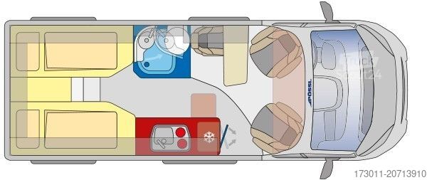Kastenwagen Wohnmobil / Campervan PÖSSL Summit Shine 600L Automat Markise Solar Lithium