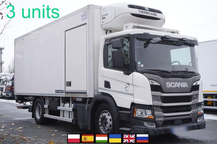 Chłodnia SCANIA P280 4x2 E6 / Lamberet 16 EPAL refrigera