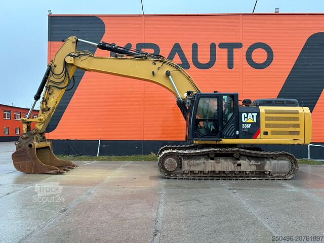 Kāpurķēžu ekskavators Caterpillar 336 FLXE AC / CENTRAL LUBRICATION