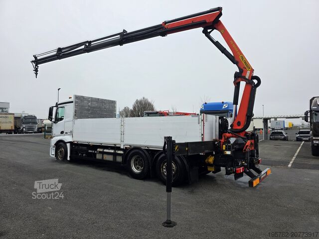 Kamion sa ravnom platformom Mercedes-Benz Actros 2745 6x2 Lenk/Lift Axe PK18002-EH