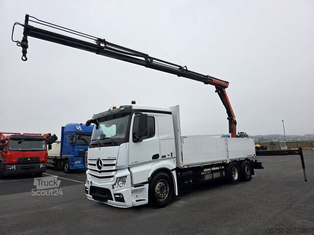 Kamion sa ravnom platformom Mercedes-Benz Actros 2745 6x2 Lenk/Lift Axe PK18002-EH