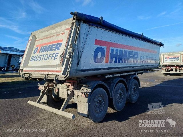 Semirimorchio ribaltabile Schmitz Cargobull Kipper Alukastenmulde 27m³