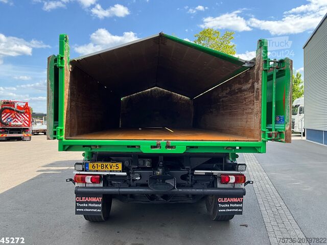 Kipper met kraan Mercedes-Benz Arocs 3743 8x4 Euro 6 HMF 19 Tonmeter Elektrisc...