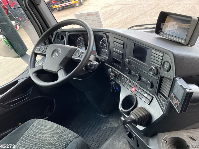 Kipper met kraan Mercedes-Benz Arocs 3743 8x4 Euro 6 HMF 19 Tonmeter Elektrisc...