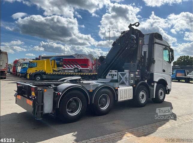 Standartinis-SZM Mercedes-Benz Arocs 3253 8x4 Hiab 105 Tonmeter laadkraan