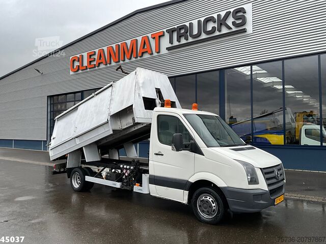 Veículo de recolha de resíduos Volkswagen Crafter 2.5 TDI Terberg zijlader Just 115.247 Km!
