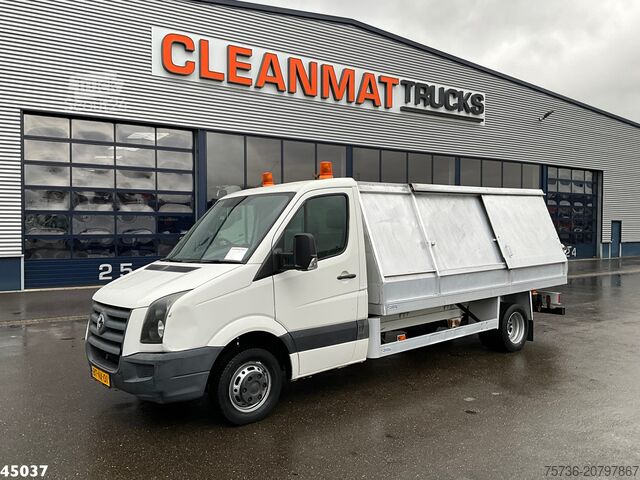 Veículo de recolha de resíduos Volkswagen Crafter 2.5 TDI Terberg zijlader Just 115.247 Km!