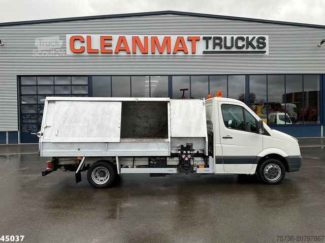 Veículo de recolha de resíduos Volkswagen Crafter 2.5 TDI Terberg zijlader Just 115.247 Km!