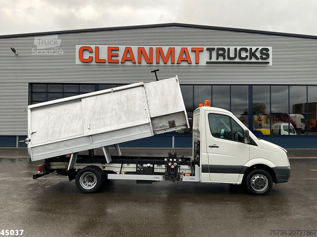 Veículo de recolha de resíduos Volkswagen Crafter 2.5 TDI Terberg zijlader Just 115.247 Km!