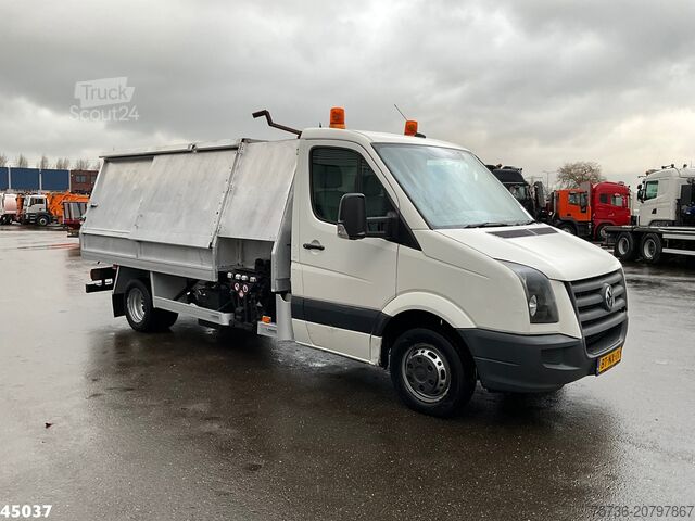 Veículo de recolha de resíduos Volkswagen Crafter 2.5 TDI Terberg zijlader Just 115.247 Km!