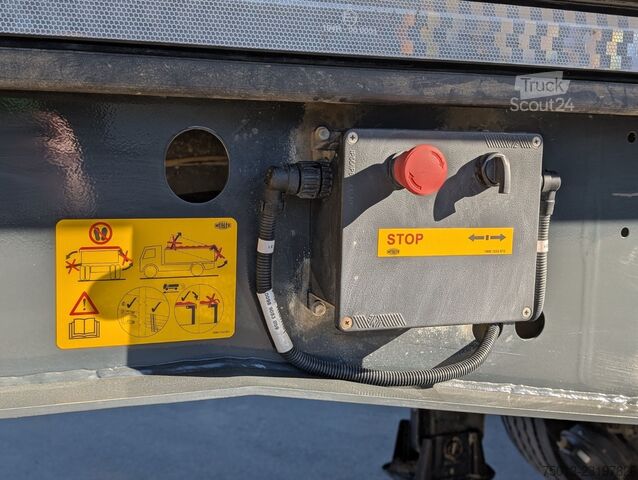Pašizgāzēja puspiekabe MEILLER HardoX 25 cbm, E- Verdeck, MIETEN?