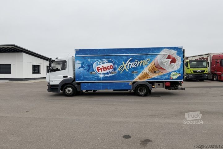 Kühlkoffer-LKW Mercedes-Benz Atego 1021 4x2 Kühlkoffer+HB / Swiss-Vehicle