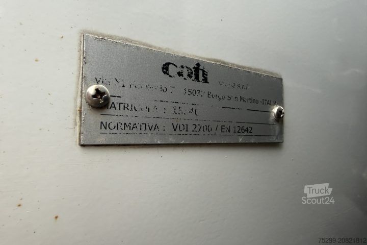 Kühlkoffer-LKW Mercedes-Benz Atego 1021 4x2 Kühlkoffer+HB / Swiss-Vehicle