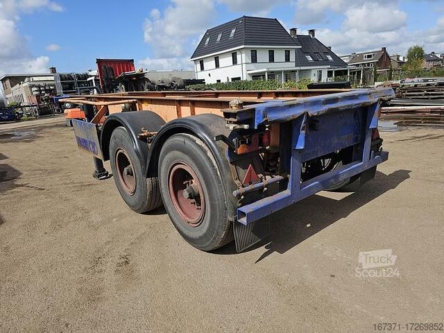 Konttikuljetukset Koehler Elmshorn 20ft | Steel suspension | BPW drum