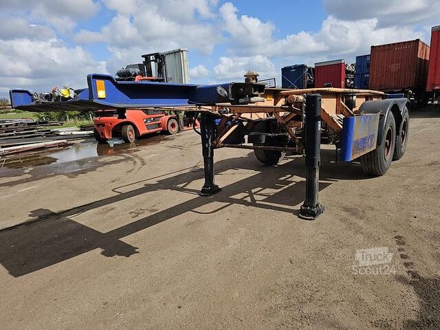 Konttikuljetukset Koehler Elmshorn 20ft | Steel suspension | BPW drum