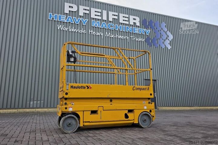 Scherenhebebühne Haulotte Compact 8 As-Is, Electric, 8.2m Working Height, 35