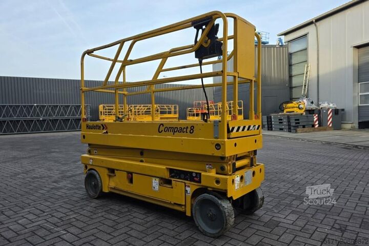 Scherenhebebühne Haulotte Compact 8 Electric, 8.2m Working Height, 350kg Cap