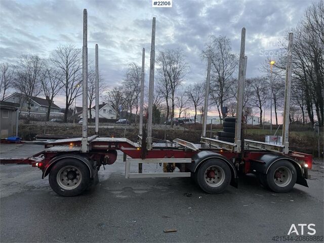 Transportator de lemn Trailer-Bygg 3 akslet