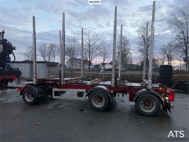 Transportator de lemn Trailer-Bygg 3 akslet