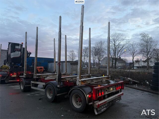 Transportator de lemn  Trailer-Bygg 3 akslet